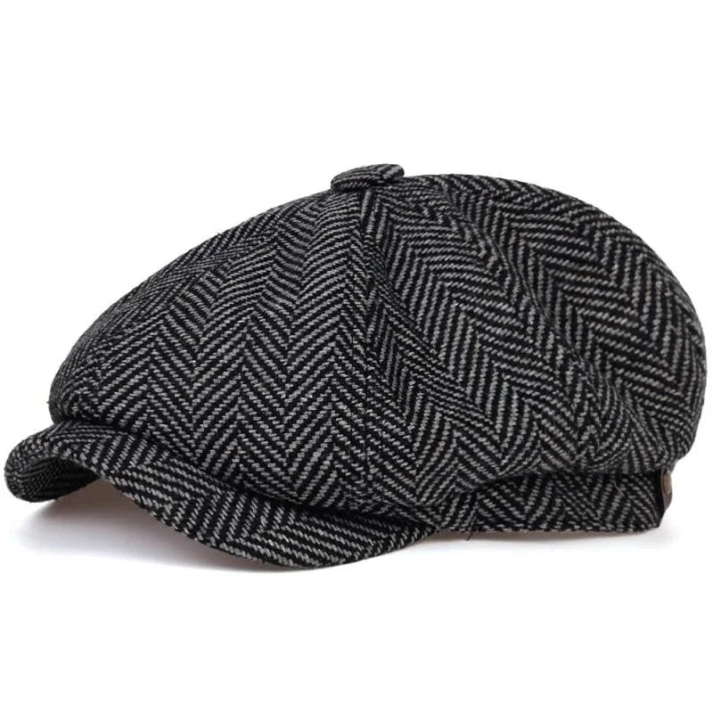 Classic Hat For Men Caps Vintage Retro Tweed Peaky Blinders Beret Hat