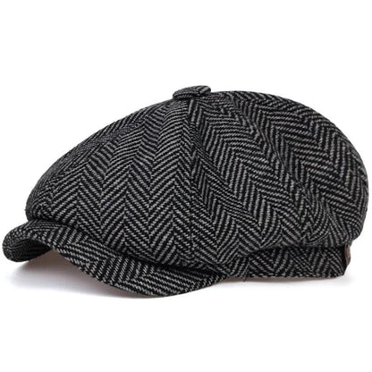 Classic Hat For Men Caps Vintage Retro Tweed Peaky Blinders Beret Hat