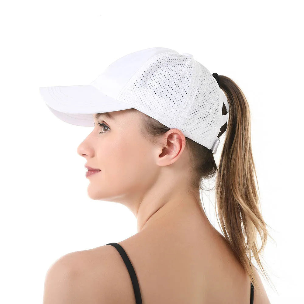 Summer Solid Color Baseball Cap Women's