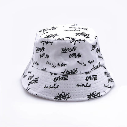 Double-sided Fisherman Bucket Hat for Men Women Summer Unisex Fashion Cap