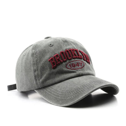 1/6PCS/Set Embroidered Baseball Cap For Women Men Spring Summer