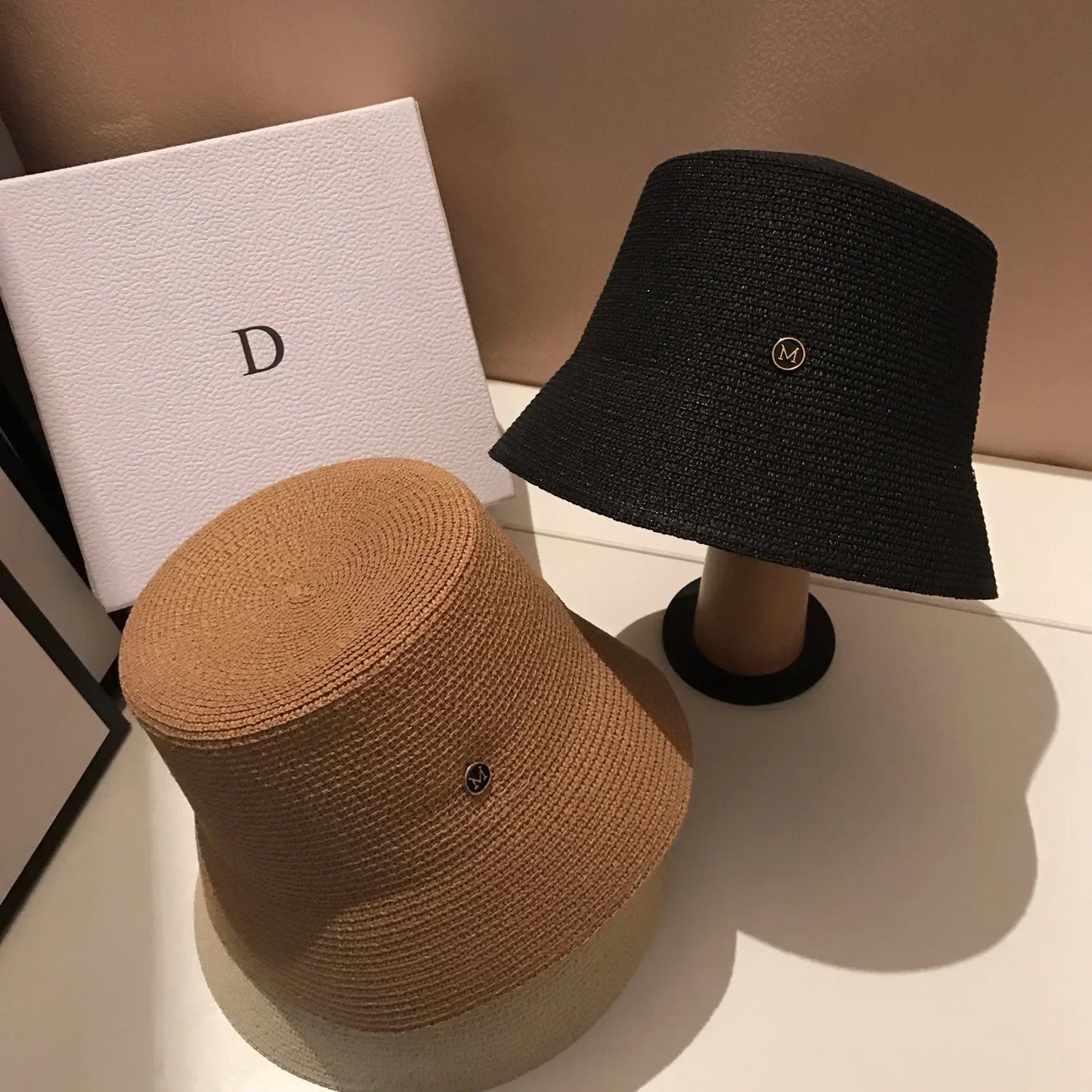 Sun Hat Women Luxury Simple Bucket Hats Panama