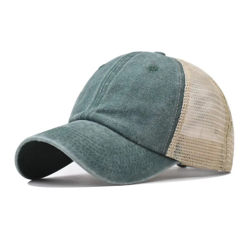 Spring and Summer Mesh Hats for Men and Women