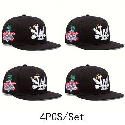 Fashion Unisex LA Embroidery Baseball Caps