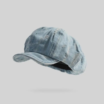 Korean Style Women's Denim Beret