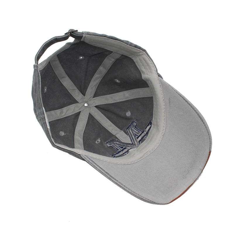 Unisex Vintage Cotton Snapback Caps Men Baseball Cap Hats