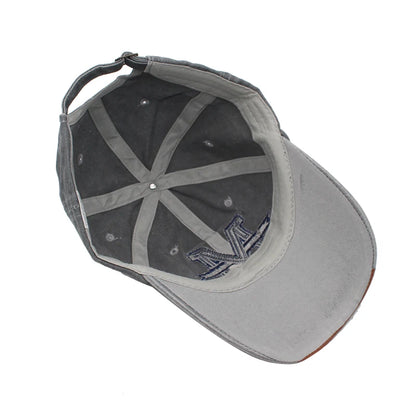 Unisex Vintage Cotton Snapback Caps Men Baseball Cap Hats