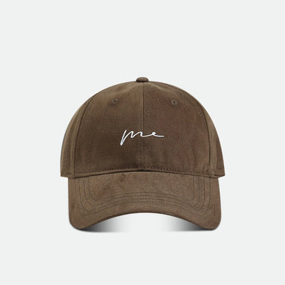 Retro Letter Embroidered Baseball Cap