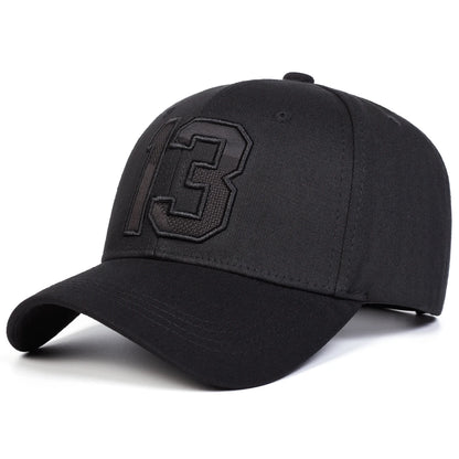 Unisex 13 Embroidery Baseball Caps Spring Autumn