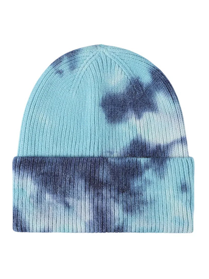 Tie Dye Keep Warm Outdoor Skullies Beanies Hip Hop Unisex
