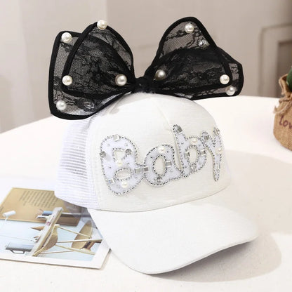 New Cartoon Children Baseball Cap Kids Girls Sun Hat Adjustable