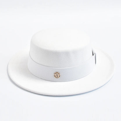 British Style Fedora Hats For Women Fashion Autumn Winter