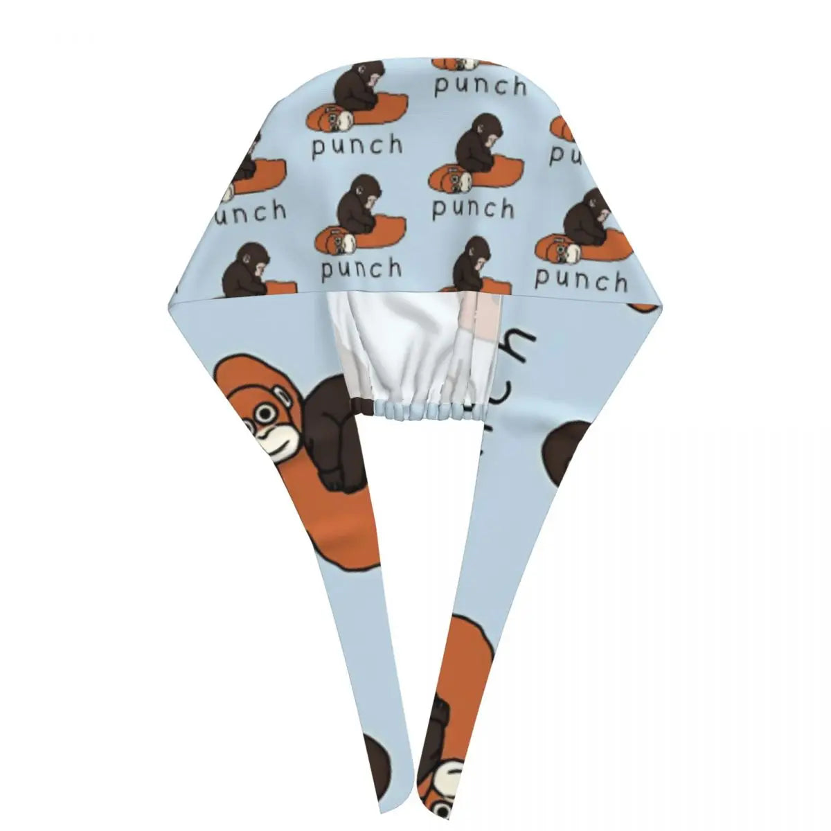 Nurse Hat Team Punch Funny Monkey Working Caps For Unisex Women