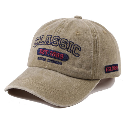Unisex Classic Embroidery Baseball Caps Spring Autumn