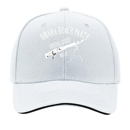 Omaha Beach Party Themed Design Print Sandwich Baseball Cap Men Hip Hop Bucket Hat Summer Sun Dad Hats
