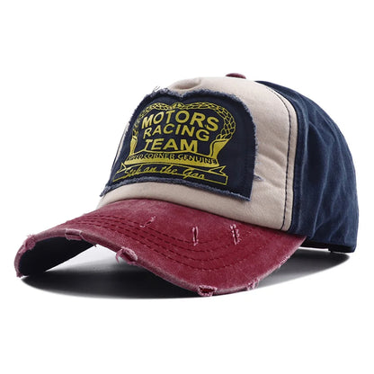 Casual Letter Print 5 Panel Baseball Cap