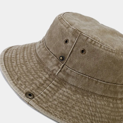 Summer Bucket Hat Outdoor Safari Boonie Cap