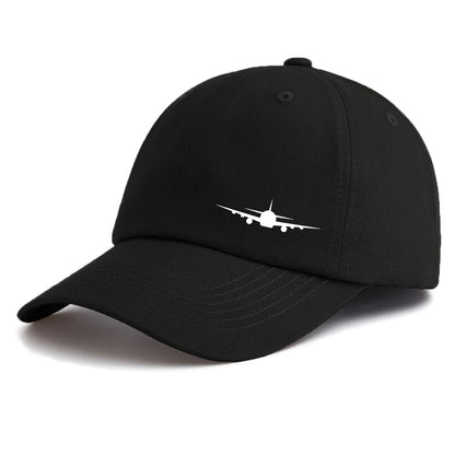 Airplane Print Baseball Cap For Adults