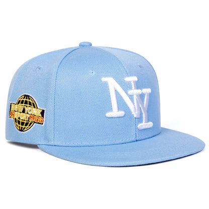 Unisex NY Letter Embroidery Hip-hop Hats Spring and Autumn