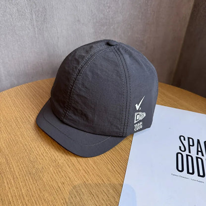 Summer Quick-Drying 3cm Short Brim Baseball Cap