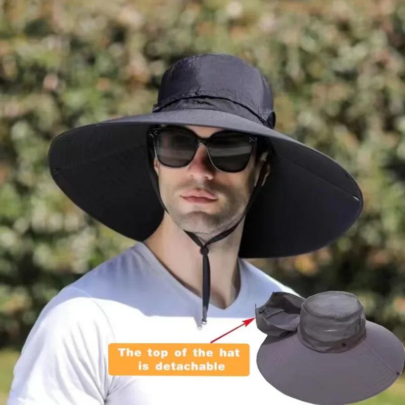 Outdoor Men's and Women's Breathable Summer Fisherman Hat