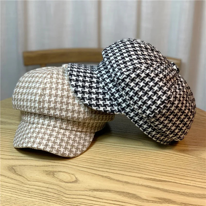 Spring And Autumn Female Painter Bailey Octagonal Duck Tongue Baseball Cap