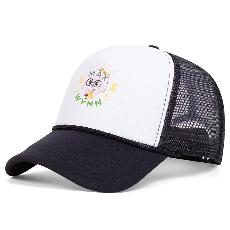 Unisex Girl Letter Printing Baseball Net Caps Spring Summer