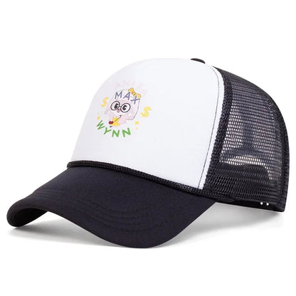 Unisex Girl Letter Printing Baseball Net Caps Spring Summer