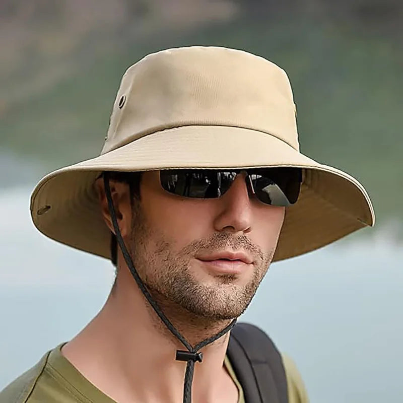 Outdoor Fishing Hiking Breathable Umbrella Cap