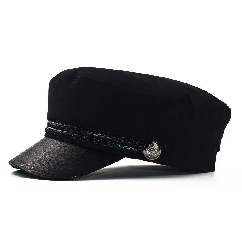 10 Colors Women Girls Caps Newsboy Hat Visor