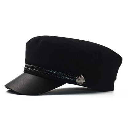 10 Colors Women Girls Caps Newsboy Hat Visor