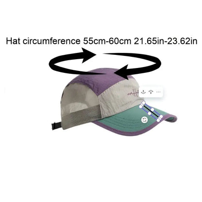 Unisex Quick-Dry Running Cap