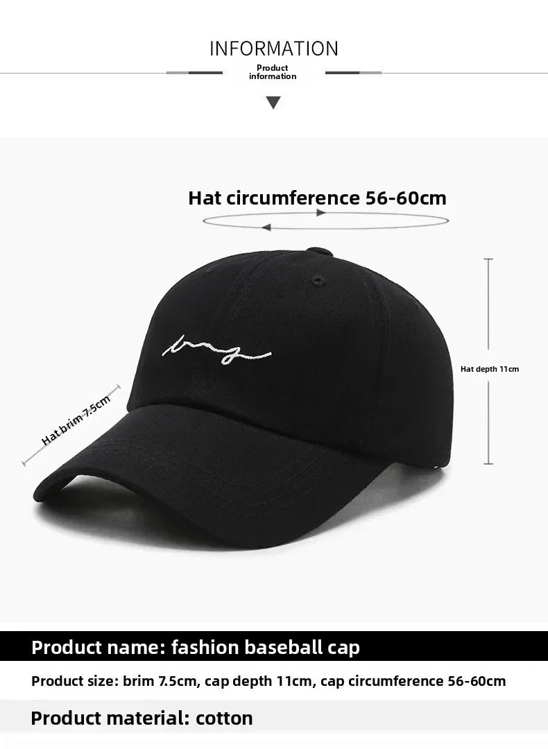 New Simple Corrugated Outdoor Sports Baseball Cap Polyester Cap New Cap Embroidery Hat