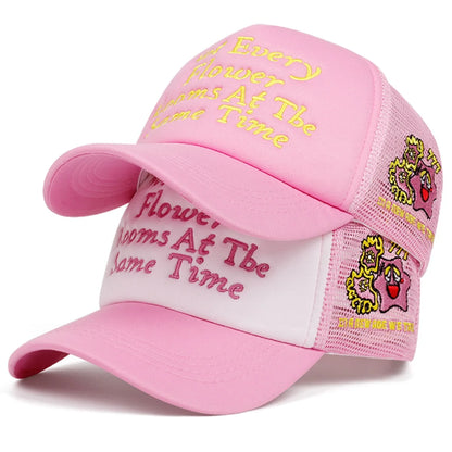 Not Erery Embroidered Cotton Breathable Mesh Hat Men's Hip Hop Hat Baseball Hat Women's