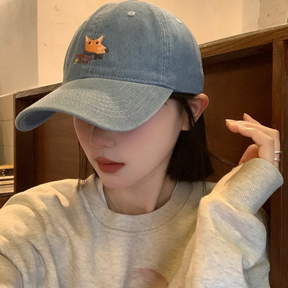 Cute Embroidered Baseball Cap for Men and Women