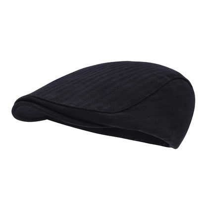 Men's Flat Cap Wool Tweed Driving Irish Gatsby Cabbie Golf Vintage Newsboy Hat