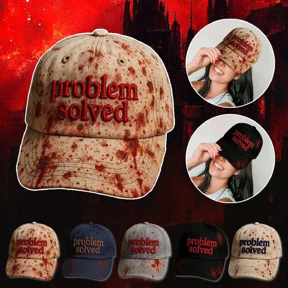 Bloody Baseball Caps For Halloween Parties Women Men