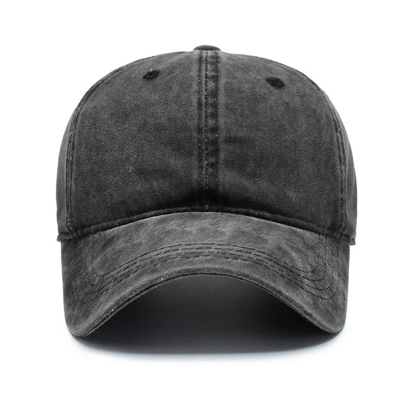 Bare Board Washed Baseball Cap Outdoor Naked Travel Sunshade Hat