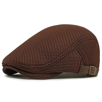 Spring And Summer Polyester Print Newsboy Caps