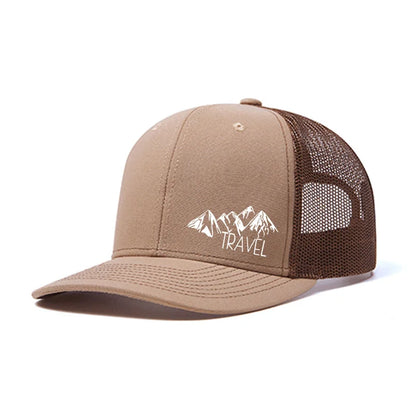 Unisex Summer Printed Hill Baseball Cap for Men Women
