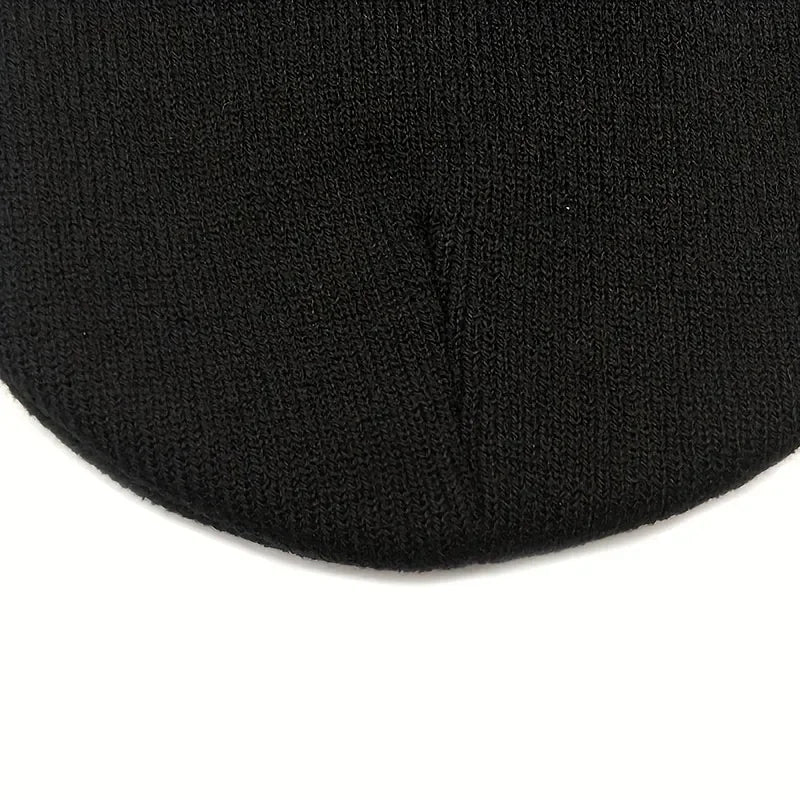 Winter New Men's Knitted Hat Fashion Versatile Hoodie Women's Outdoor