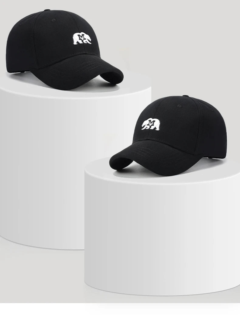 New Four Season Workwear Short-Brim Baseball Cap Breathable Duckbill Hat Outdoor Fishing Sun Hat