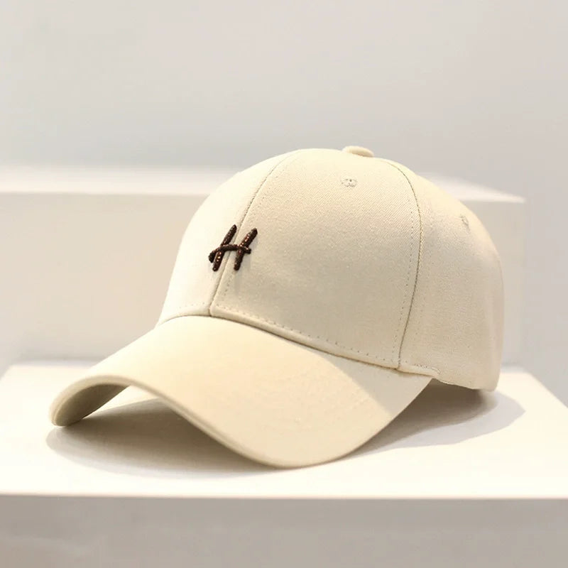 Mens Embroidery H Letter Printed Quick-Drying Fishing Hiking Sunhat Women Golf Baseball Cap