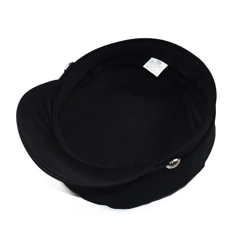 10 Colors Women Girls Caps Newsboy Hat Visor