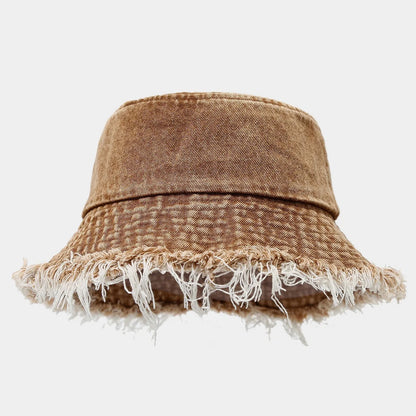 Old Rough Edge Denim Bucket Hat