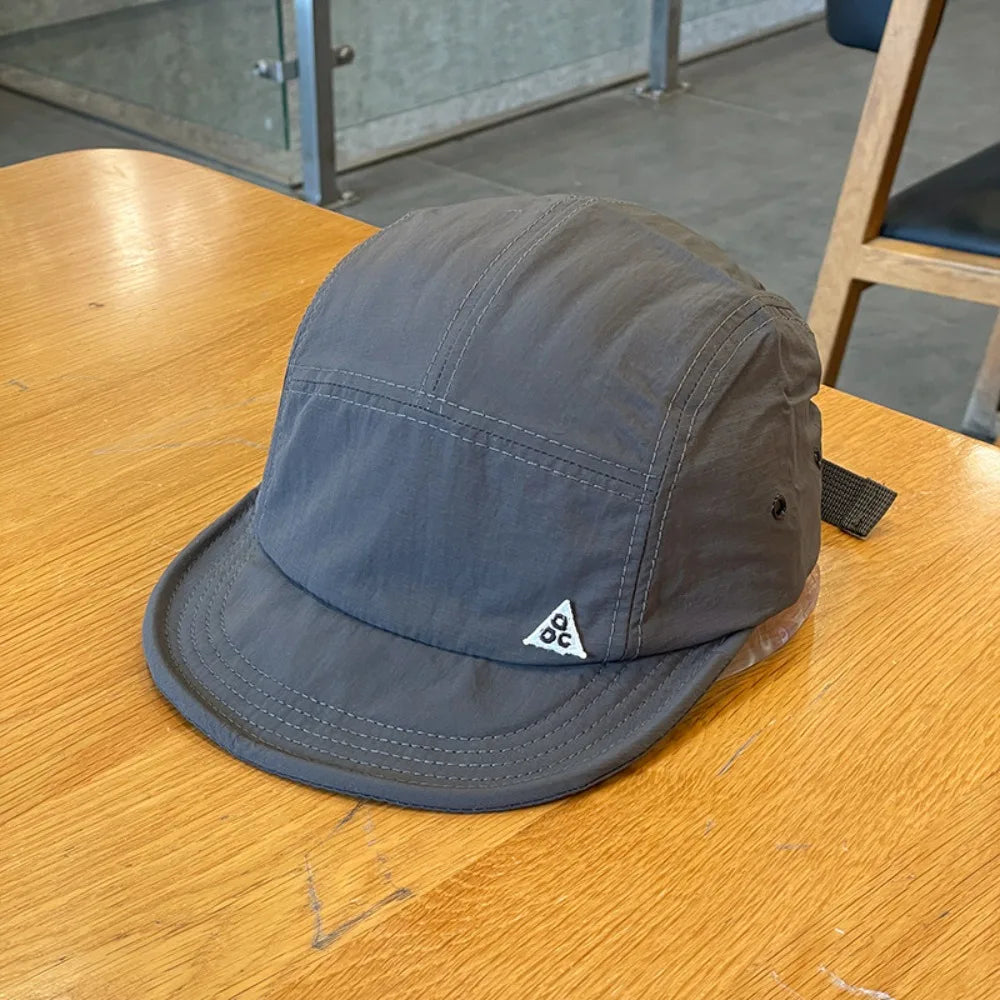 Casual Short Brim Duckbill Cap Quick-Dry Adjustable Sun Hat