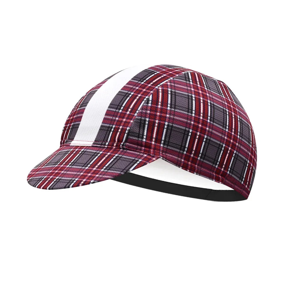 Classic Quick Dry Polyester Lattice Cycling Hat Bicycle Cap
