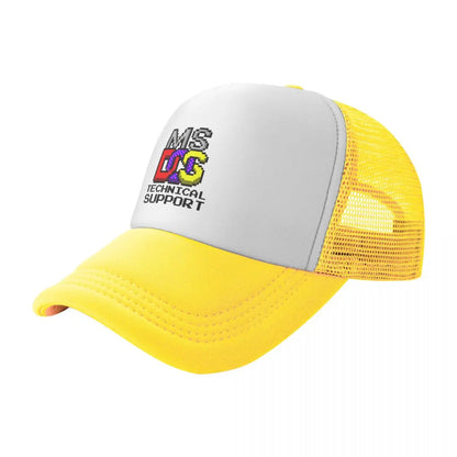 MS-DOS Technical Support Computer Repair Funny Baseball Cap