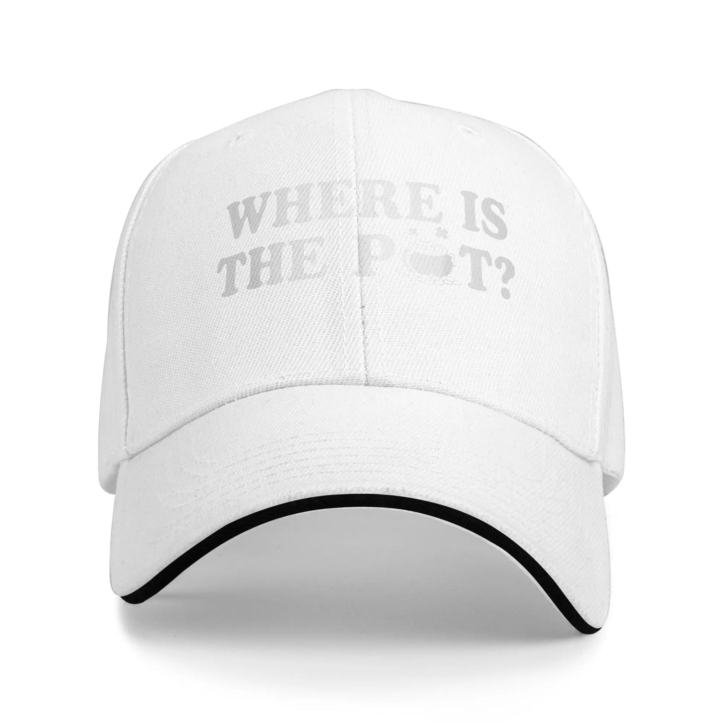 Where Is The Pot Funny St Patrick Day Quote Baseball Cap