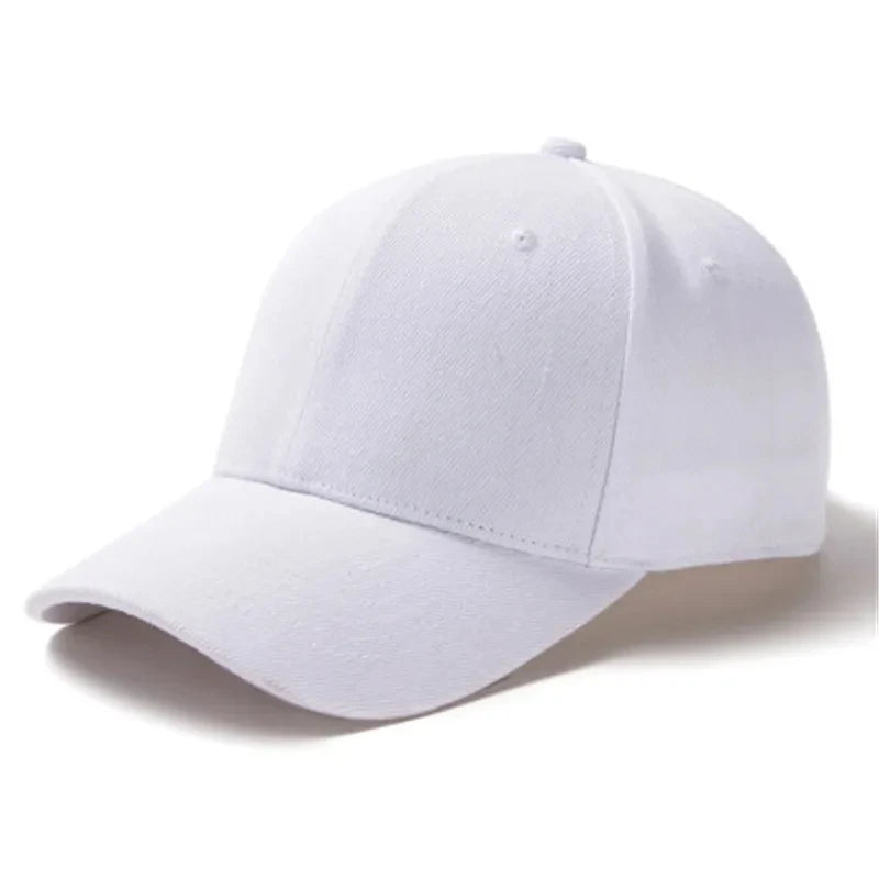 Unisex Cap Casual Plain Baseball Cap Adjustable Snapback Hats